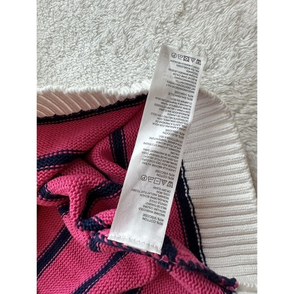 TOMMY BAHAMA Women's Colorblock Striped Pullover Sweater Knit Sz Small - Picture 13 of 14